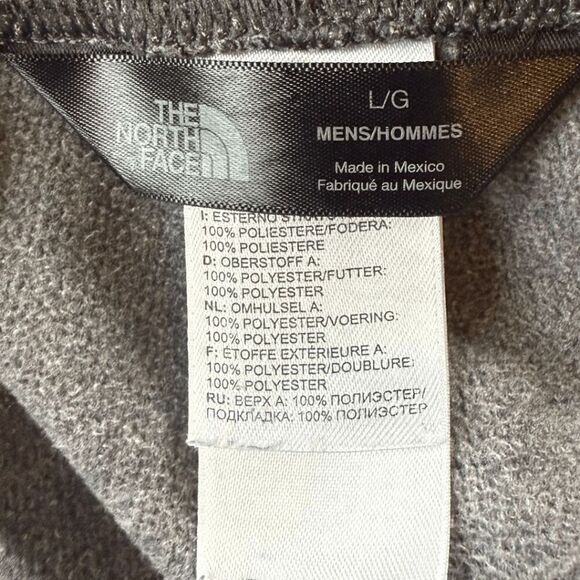 The North Face Men's Surgent Heather Straight Leg Fleece Sweatpants Gray Large - Picture 3 of 8